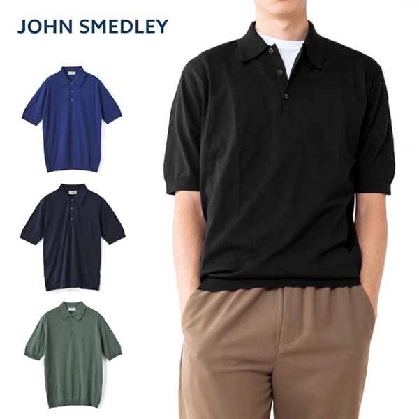 JOHN SMEDLEY ジョンスメドレー ISIS EASY FIT アイシス 30G ニット ポロシャツ JOHN SMEDLEY ( ジョンスメドレー) Add. 宮崎