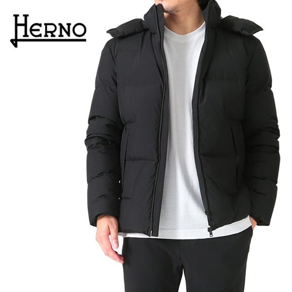 [TIME SALE] HERNO ヘルノ Laminar ラミナー ゴアテックス 2レイヤー スタンドカラー フーデッド ダウンジャケット  PI00233UL GORE-TEX