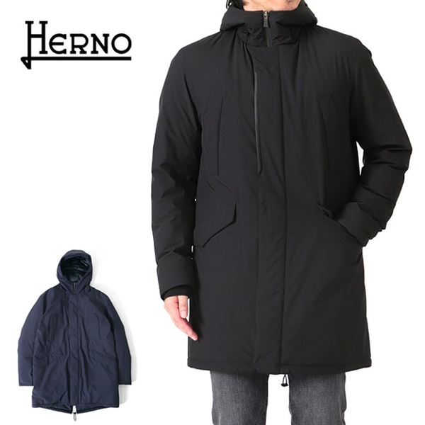 ヘルノ Herno Laminar ‎GORE-TEX ゴアテックス ダウンコート ブラック