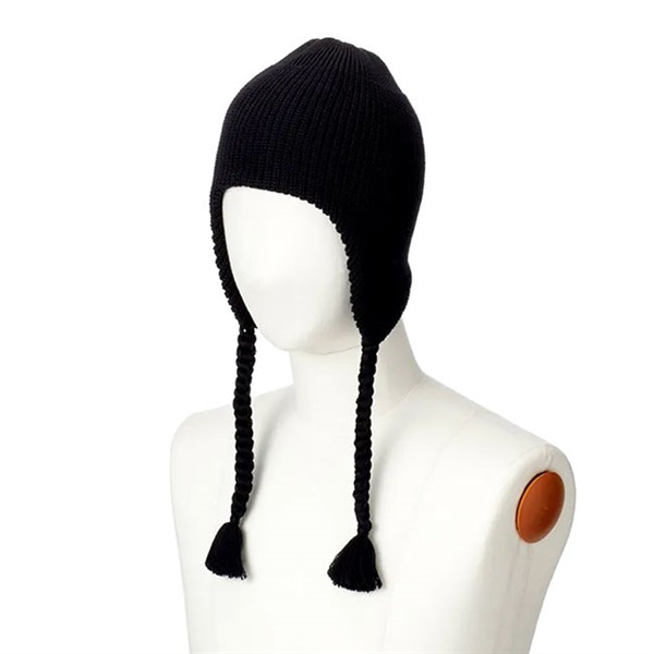 KIJIMA TAKAYUKI キジマタカユキ 耳当て付き タッセル ニットキャップ