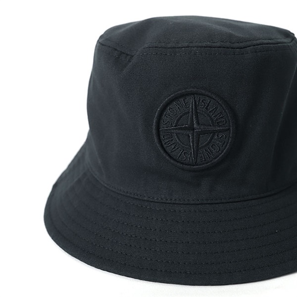 STONE ISLAND ストーンアイランド バケットハット コンパスロゴ-