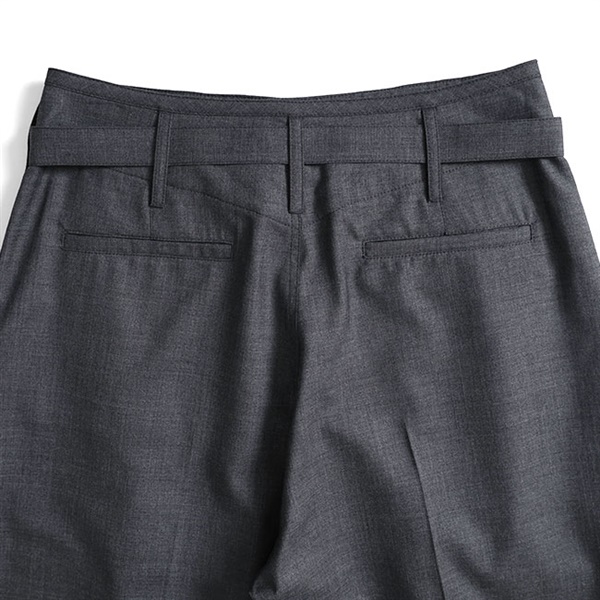 LEMAIRE ルメール 21ss サマーウール 2タック ベルテッドパンツ