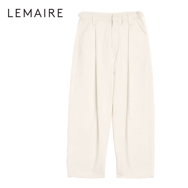 LEMAIRE ルメール プリーツ ワークウェア デニムパンツ PA1201 LEMAIRE ルメール プリーツ ワークウェア デニムパンツ PA1201