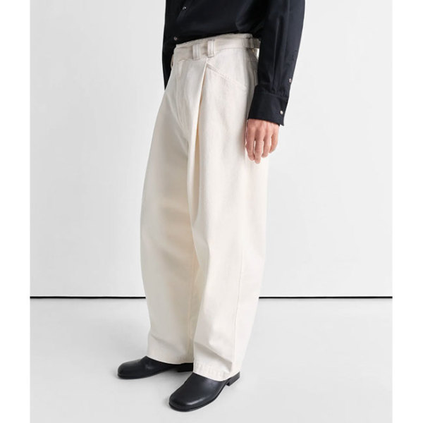 LEMAIRE ルメール プリーツ ワークウェア デニムパンツ PA1201 LD1034