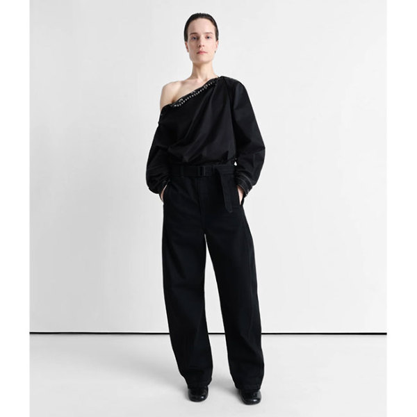 LEMAIRE ルメール ツイスト ベルテッドパンツ PA326 LD1031 LEMAIRE ルメール ツイスト ベルテッドパンツ PA326 LD1031