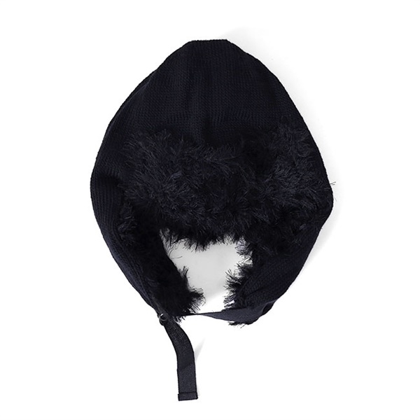 黒 ファー 帽子　キジマタカユキ KIJIMA TAKAYUKI キジマタカユキ ファー付き アビエイター