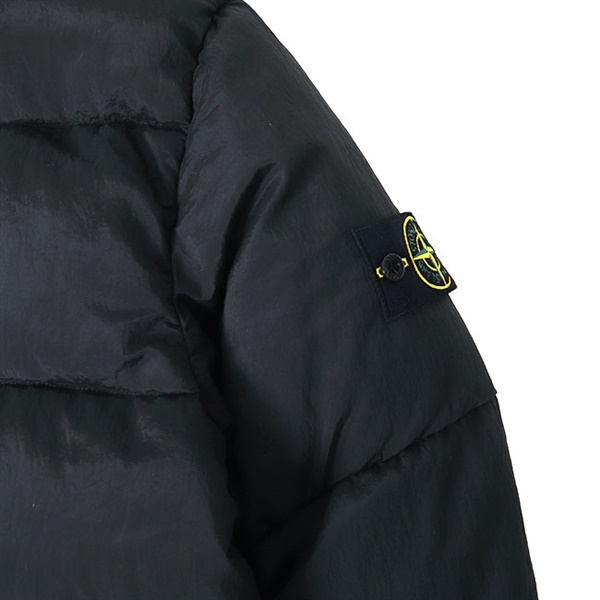 Stone Island ストーンアイランド ガーメントダイ ナイロンメタル フーデッド ダウンジャケット 771543619