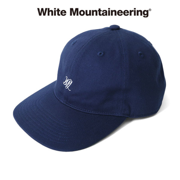White Mountaineering ホワイトマウンテニアリング 6パネル ロゴ刺繍 キャップ WM2271813