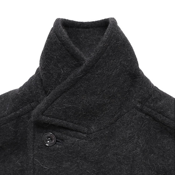 【本日限定価格】LEMAIRE SOFT COAT ソフトコート 44 25FW LEMAIRE(ルメール)】SOFT COAT / BLACK - VELVET