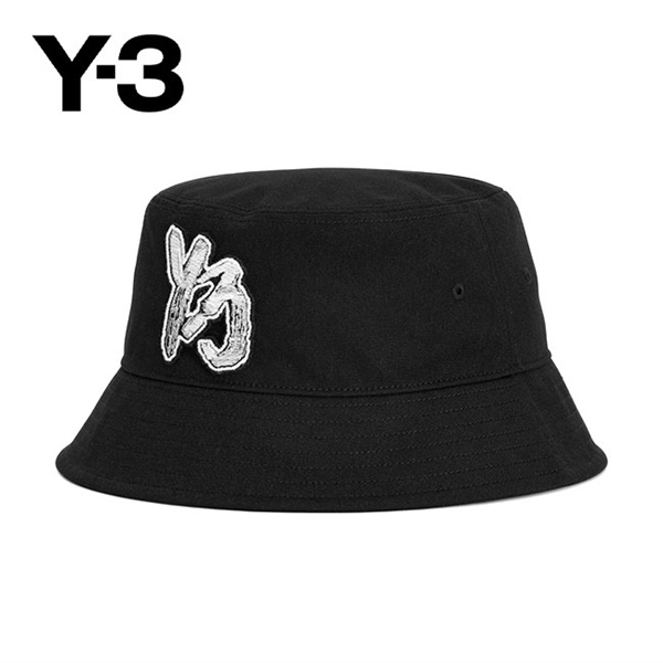 Y-3 LOGO バケットハット 定価¥17600 新品！ - 帽子