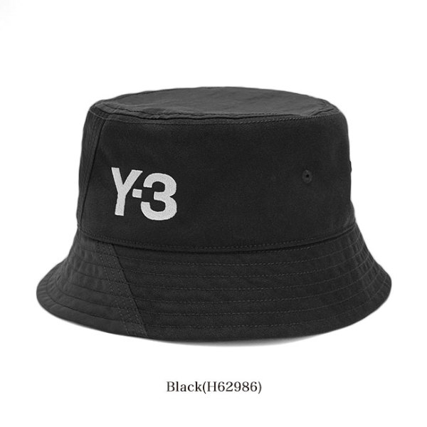 [TIME SALE] Y-3 ワイスリー コンビネーション ロゴ バケットハット H62986 H62985