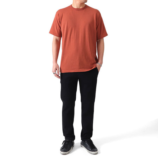 JOHN SMEDLEY ジョンスメドレー 日本別注 30G クルーネック ニットT