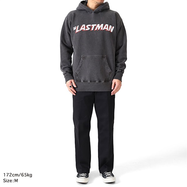 LASTMAN ラストマン ビンテージ ロゴ スウェットパーカー 251LM