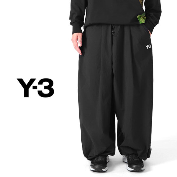 Ｙ-3ラインパンツ（紺色✖️黒ライン）