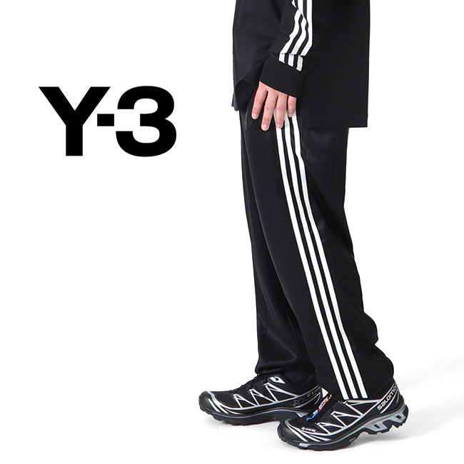 Y-3 ワイスリー 3ライン シルク イージー トラックパンツ IQ1797