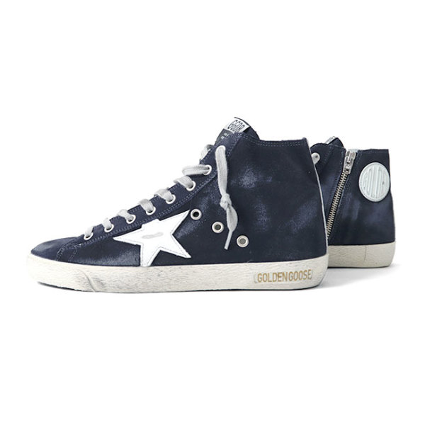 GOLDEN GOOSE ネイビー ハイカット　Francy 41 スニーカー