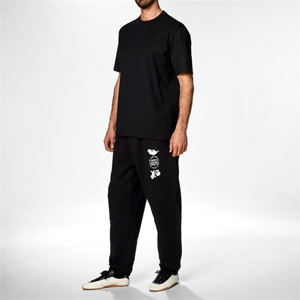 Y-3 ワイスリー グラフィック バックロゴ Tシャツ JX4745 ** Y-3