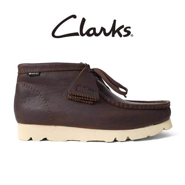 CLARKS クラークス Wallabee BT GTX レザー ワラビーブーツ ゴアテックス 26177730