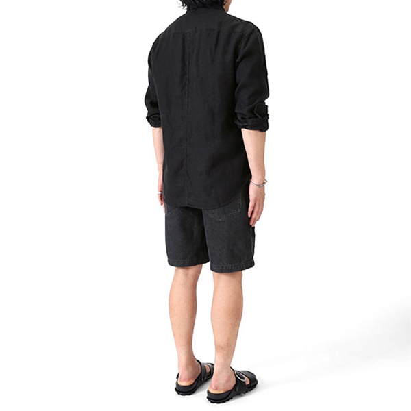 希少✨フランクアンドアイリーン　FINBAR リネン100%シャツ　ブラック　M Frank&Eileen フランク&アイリーン FINBAR BKLN フィンバー リネン