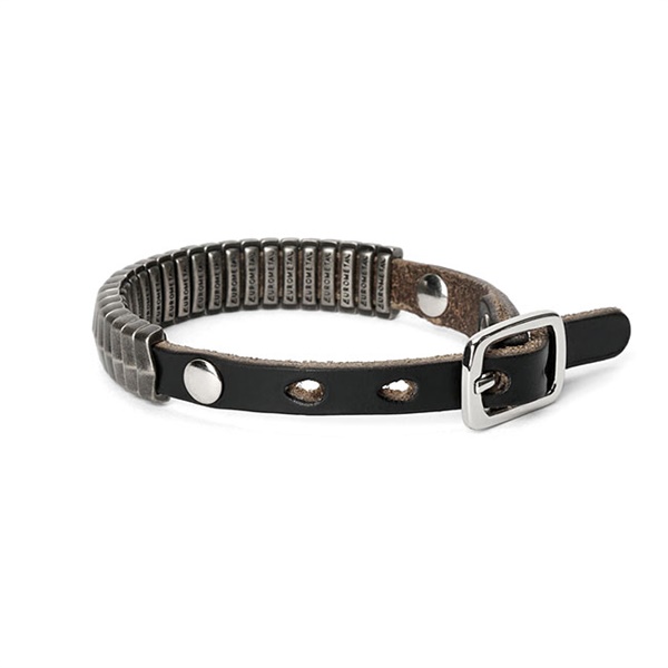 Our Legacy �A���[���K�V�[ SPINE BRACELET �N�����G�N�Z�� ���U�[�u���X���b�g A2258SB