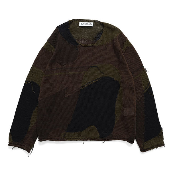 Our Legacy �A���[���K�V�[ RIGID POPOVER �J���t�� �R�b�g���j�b�g�Z�[�^�[ M2263RO