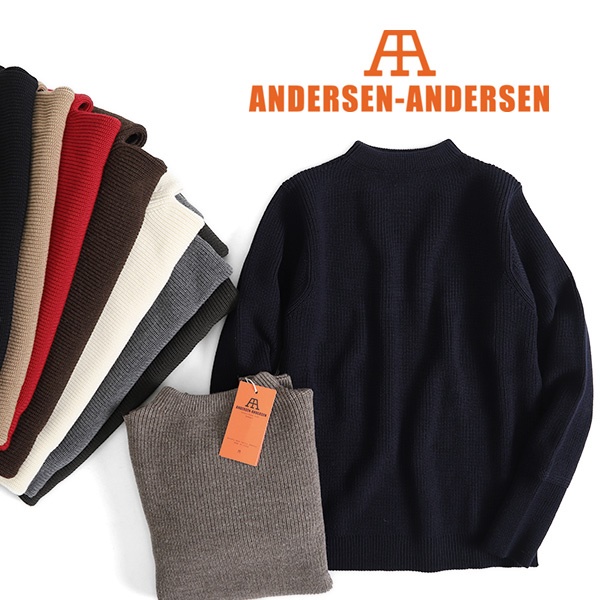 【NEW】 ANDERSEN-ANDERSEN アンデルセンアンデルセン SAILOR CREWNECK 7GG