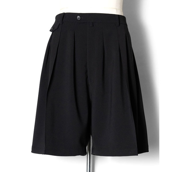 DOUBLE CLOTH HAKAMA TROUSERS / BLACK – RAINMAKER KYOTO