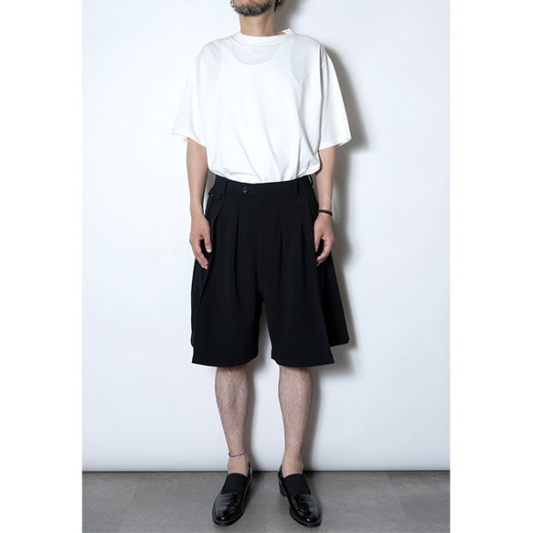 l*e様 DOUBLE CLOTH HAKAMA SHORTS RAINMAKER＞DOUBLE CLOTH HAKAMA SHORTS | MAKES ONLINE STORE