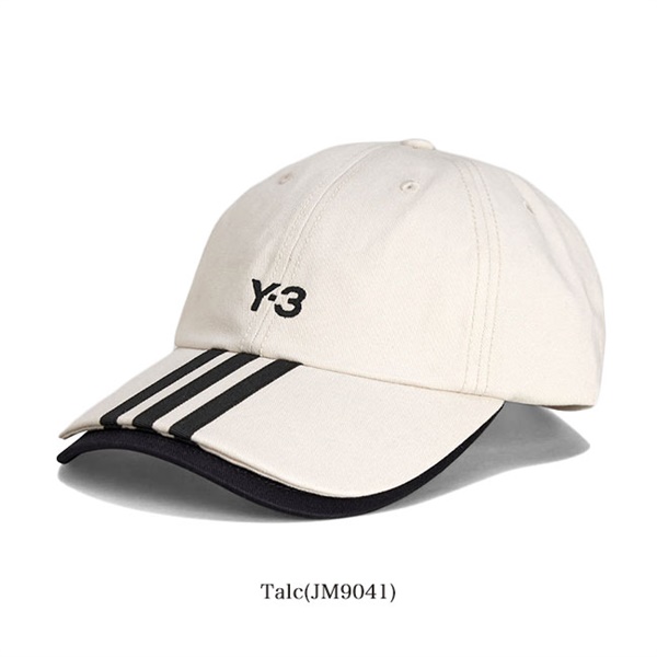 TIME SALE] Y-3 ワイスリー 3ストライプス ダブルブリム