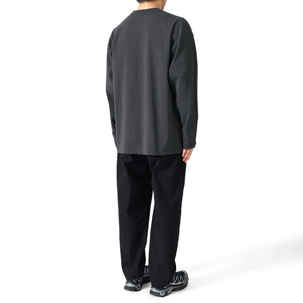 ATON エイトン PRESCA PLATE スビンコットン オーバーサイズ ロンT