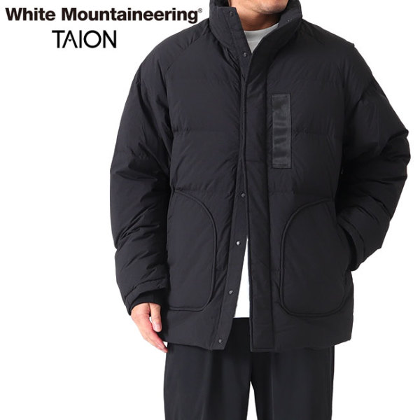 White Mountaineering × TAION ホワイトマウンテニアリング タイオン コラボ スタンドカラー ダウンジャケット  WM2373201