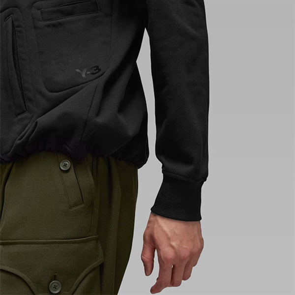 Y-3 ワイスリー ルーズフィット 前ポケット クルーネック