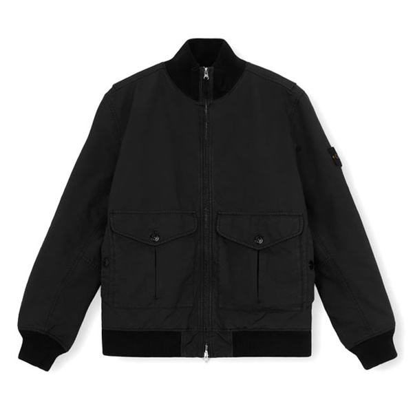 Stone Island ストーンアイランド David-TC ガーメントダイ スタンドカラー ボンバージャケット 811541849