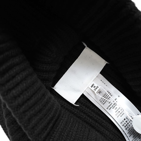 Maison Margiela メゾンマルジェラ リブニット ビーニー ニット