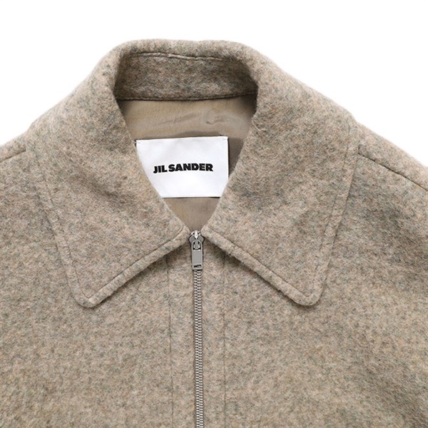 JIL SANDER ジルサンダー フェルトウール ジップジャケット J22DL0315