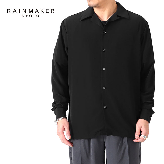 RAINMAKER レインメーカー バンドカラー ロングテイルシャツ サイズ4
