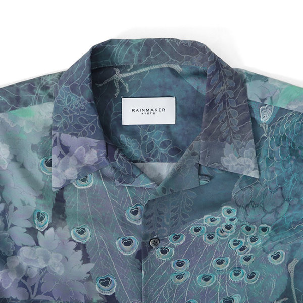 最高品質の rainmaker オープンカラーシャツ | artfive.co.jp