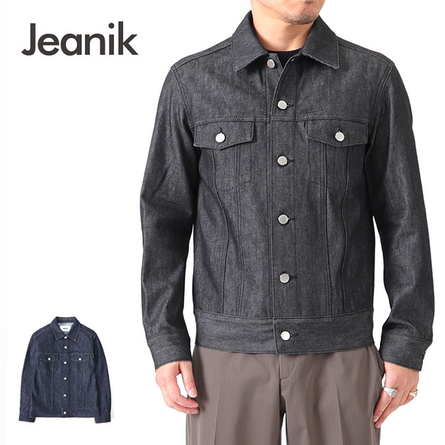 Jeanik ジーニック 3rdタイプ ワンウォッシュ デニムジャケット ...