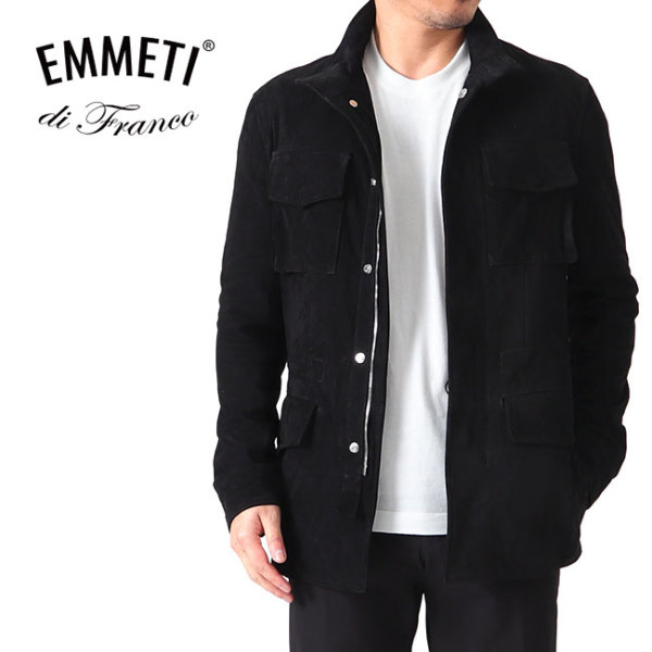 EMMETI × 干場義雅 エンメティ H M65 アッカ スエードレザー フィールドジャケット EMMETI (エンメティ) Add. 宮崎