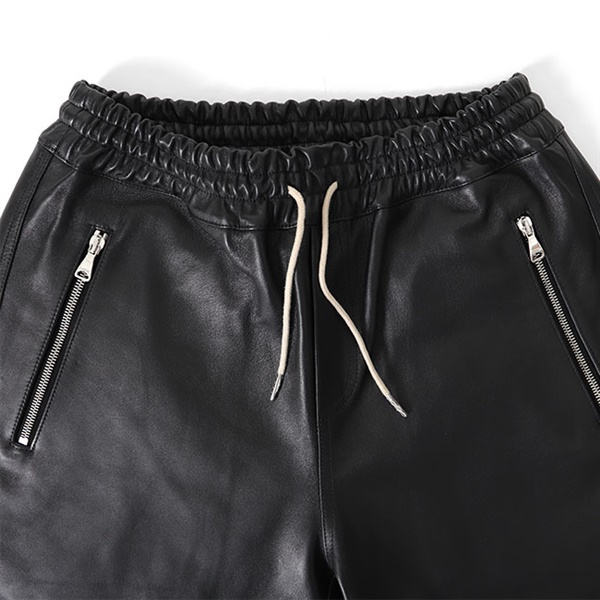 EMMETI × 干場義雅 エンメティ H SHORTS アッカ ナッパレザー ショーツ