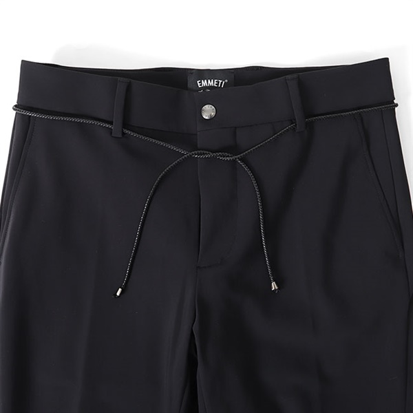 EMMETI エンメティ　パンチングやぎ革スエードショートパンツ50 TIME SALE] EMMETI × 干場義雅 エンメティ H SHORTS アッカ