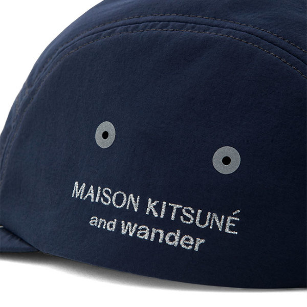 and wander × Maison Kitsune アンドワンダー メゾンキツネ コラボ ロゴキャップ 3186909