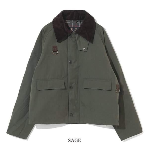 Barbour バブアー OS SPEY スペイ ピーチスキン ノンオイルドジャケット MCA0932