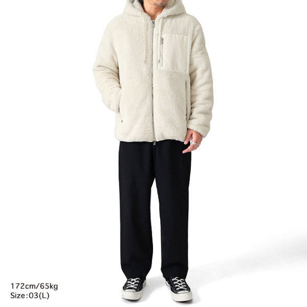 タトラス アウター タトラス TATRAS ジャケット メンズ ボア フード付き ブルゾン ボモス