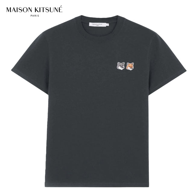 Maison Kitsune メゾン キツネ ダブル フォックスヘッド ロゴ T 