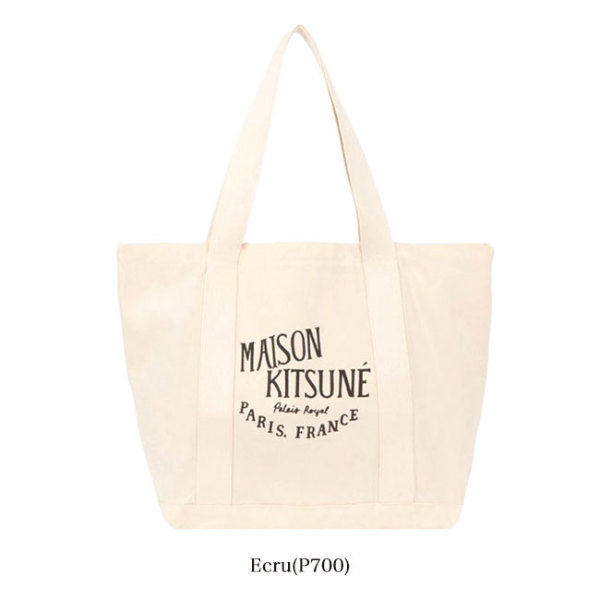 Maison Kitsune メゾン キツネ パレロワイヤル キャンバス トート 