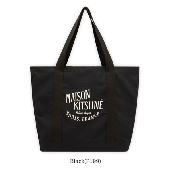 Maison Kitsune メゾン キツネ パレロワイヤル キャンバス トート 