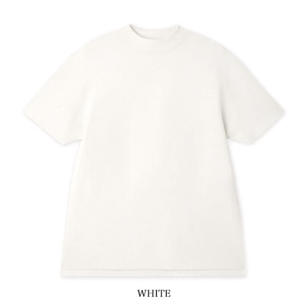 CFCL シーエフシーエル モックネック ニットTシャツ CF009KN057