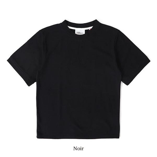 Maison Cornichon メゾン コルニション New Fit ニューフィット コットン 鹿の子 Tシャツ