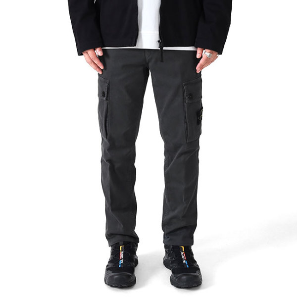 ストーンアイランド カーゴパンツスリムフィット STONE ISLAND ストーンアイランド スリムフィットカーゴパンツ